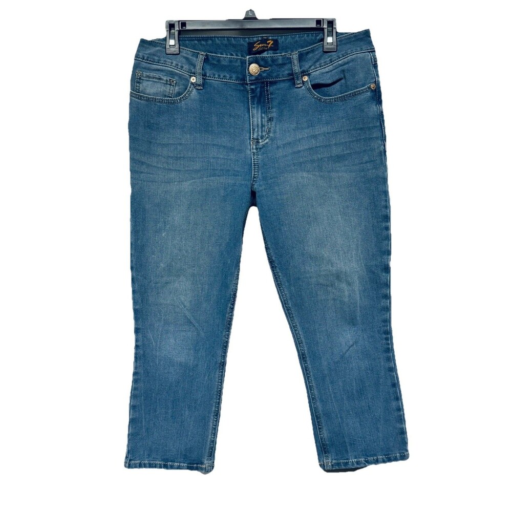 Seven 7 Skinny Crop Jeans Women’s Size 12 with Stretch